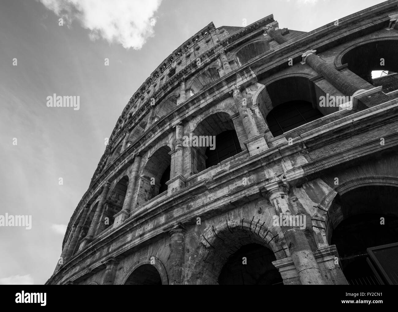 Il Colosseo a Roma, Italia Foto Stock