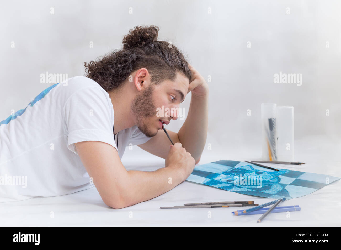 Il processo creativo Foto Stock