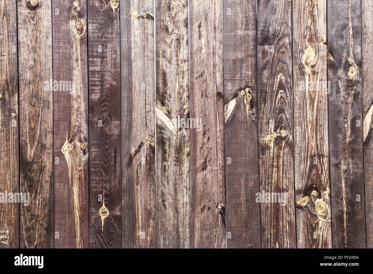 Vecchio legno marrone dello sfondo. Immagine della struttura in legno. Foto Stock