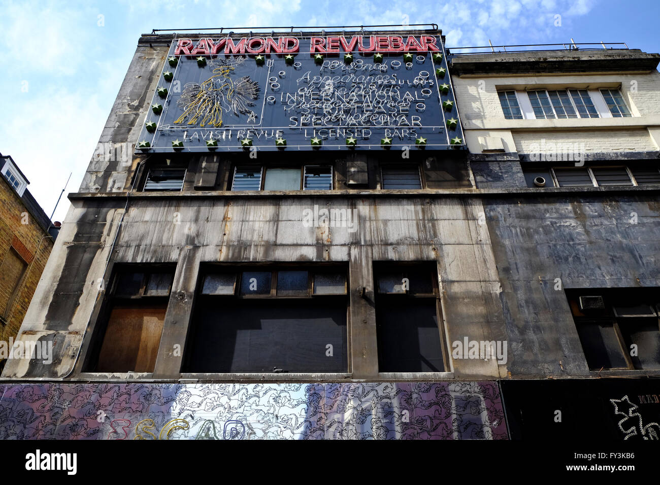 Derelict Londra Foto Stock