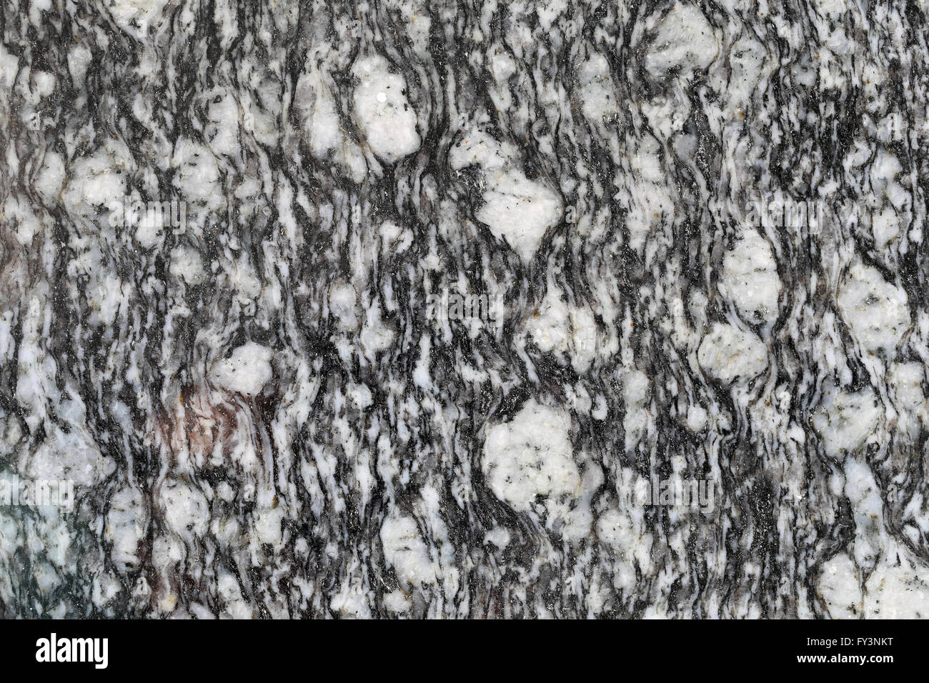 Marmo bianco e nero texture di sfondo o pattern di pietra nella natura astratta per la progettazione. Foto Stock