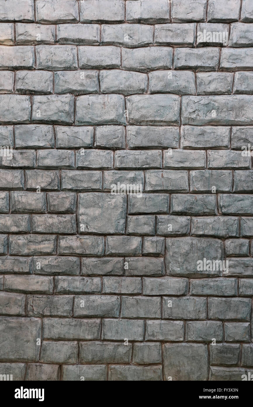 La texture del vecchio muro di cemento in architettura design per lo sfondo. Foto Stock