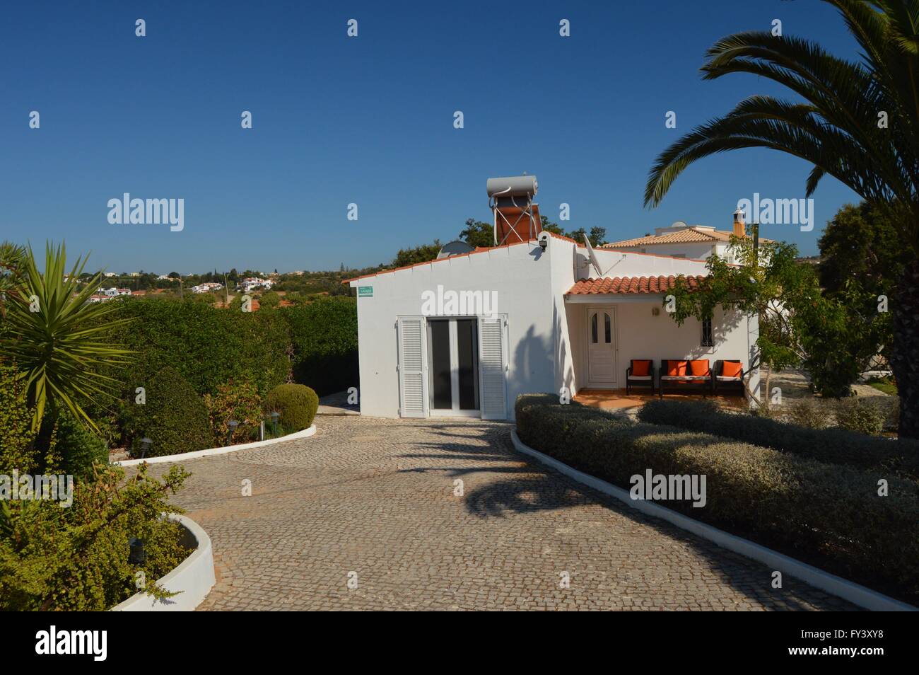 Un cottage a Guia, Algarve, PORTOGALLO Foto Stock