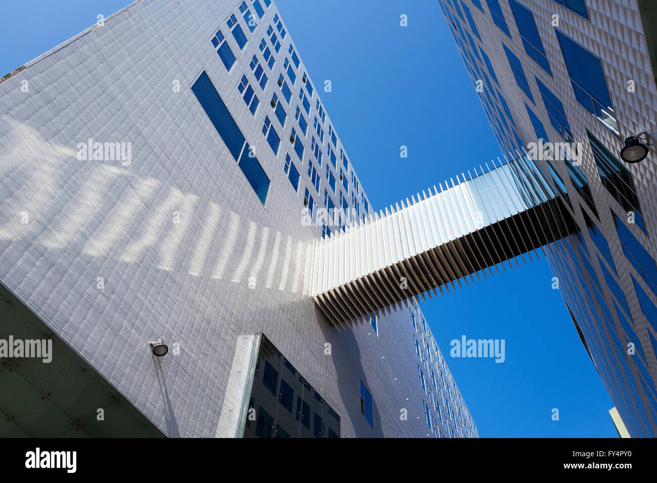 "Palazzo di giustizia' in Amsterdam Foto Stock