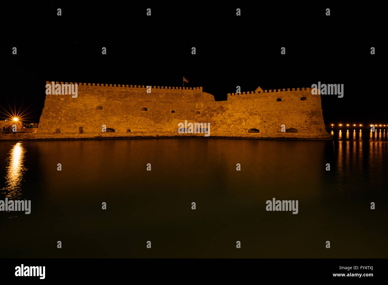 Fortezza di Heraklion Koule Foto Stock