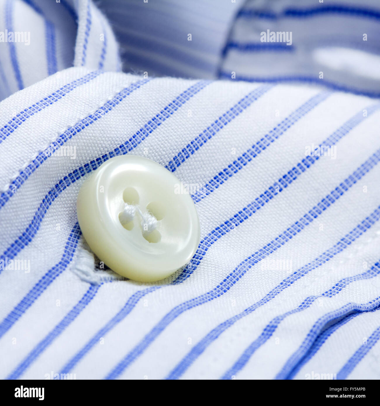 Elegante maglietta di cotone foto macro, industria tessile sfondo Foto Stock