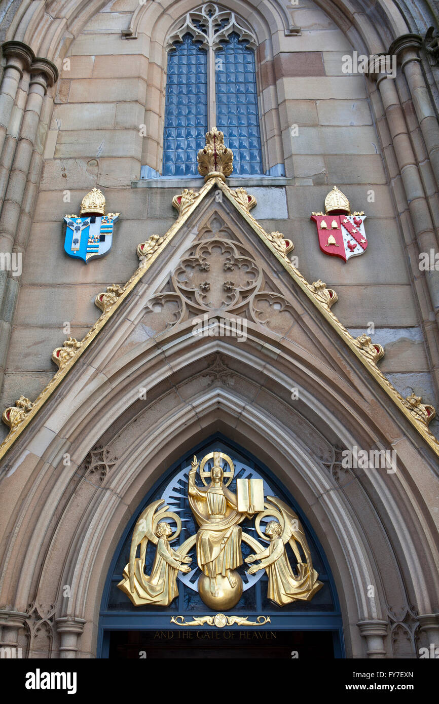 Chiesa cattedrale di Blackburn Santa Maria Vergine, Lancashire, Regno Unito Foto Stock