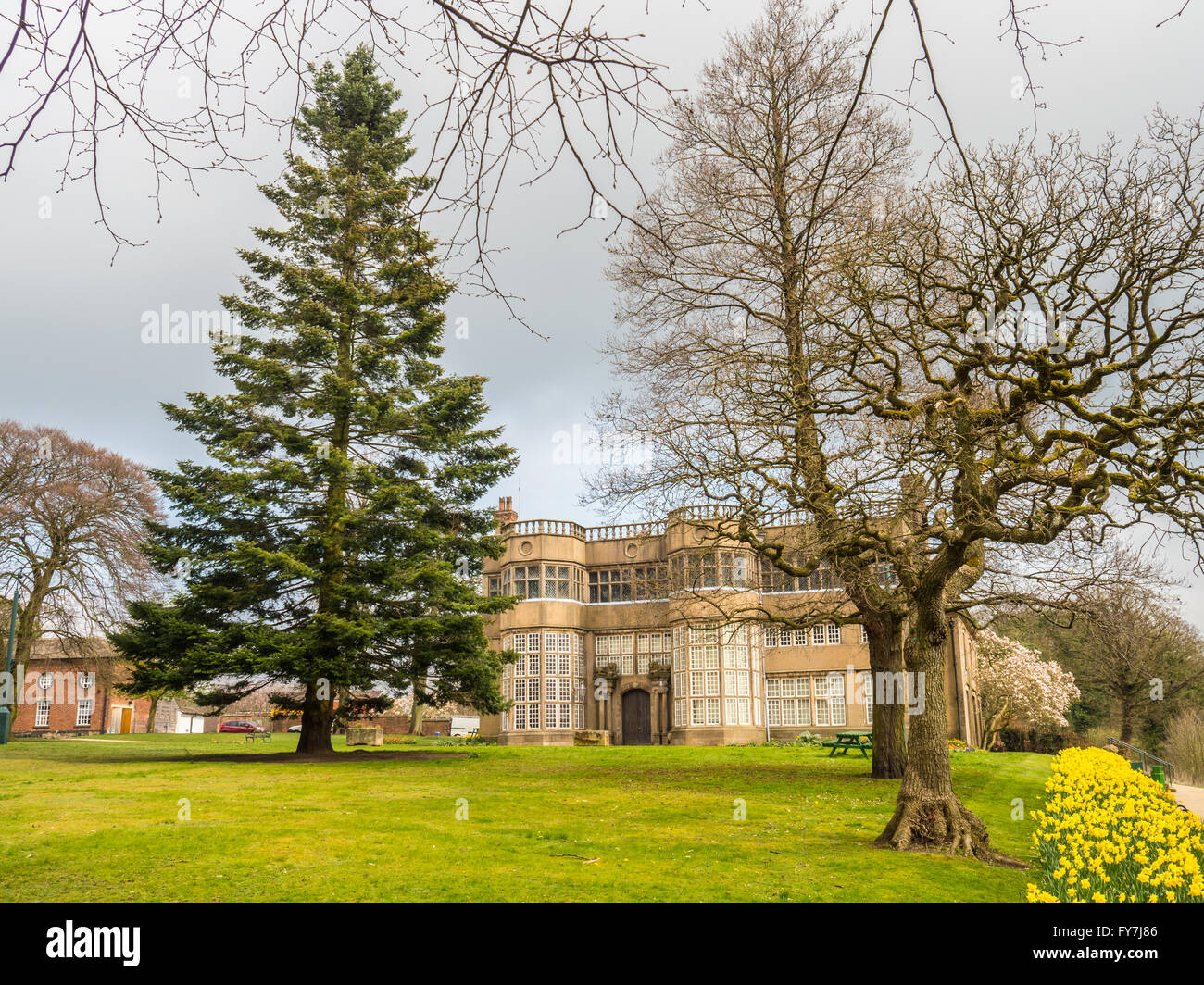 Astley Hall in Chorley Foto Stock