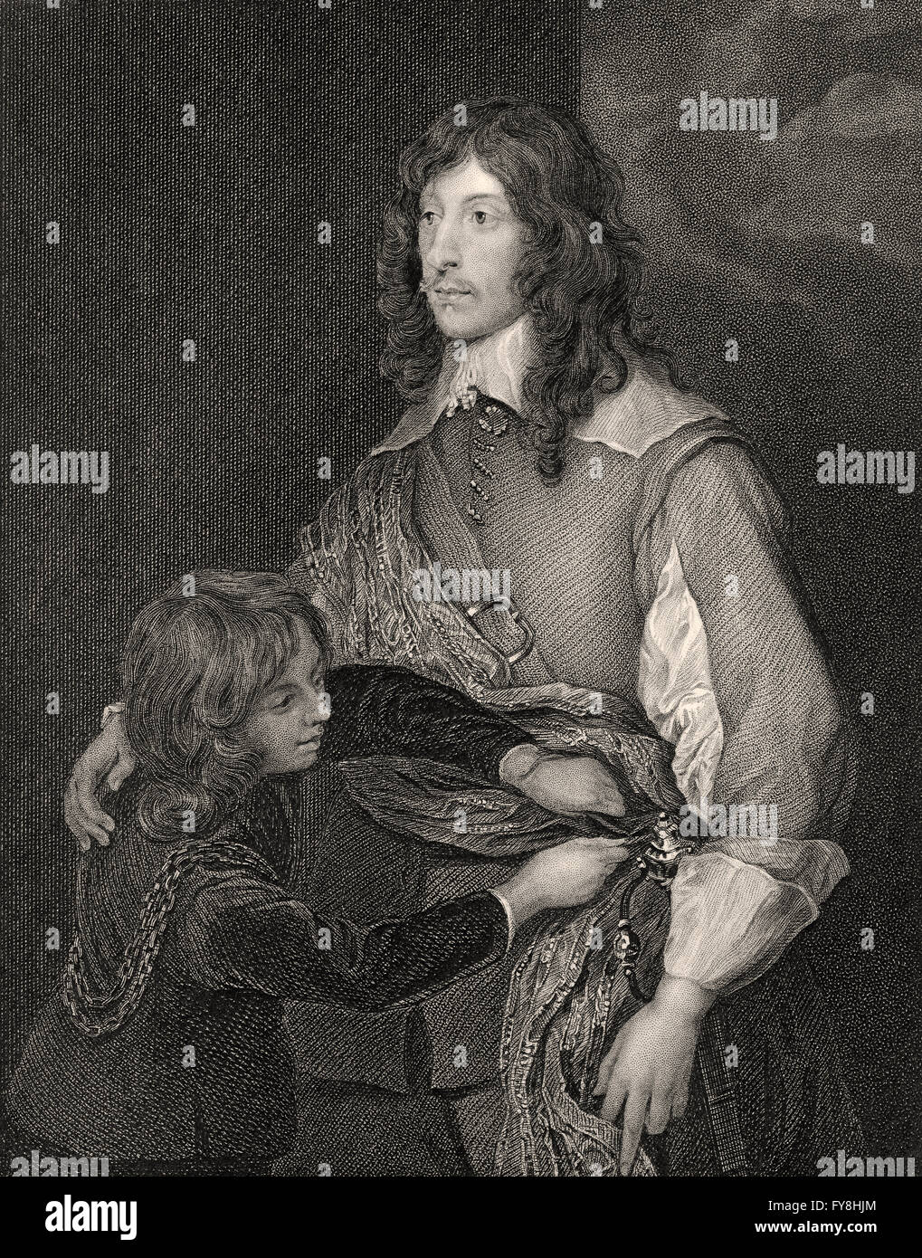 George Goring, Signore Goring, 1608-1657, un inglese di Royalist soldato Foto Stock George Goring, Signore Goring, 1608-1657, un inglese di Royalist soldato Foto Stock