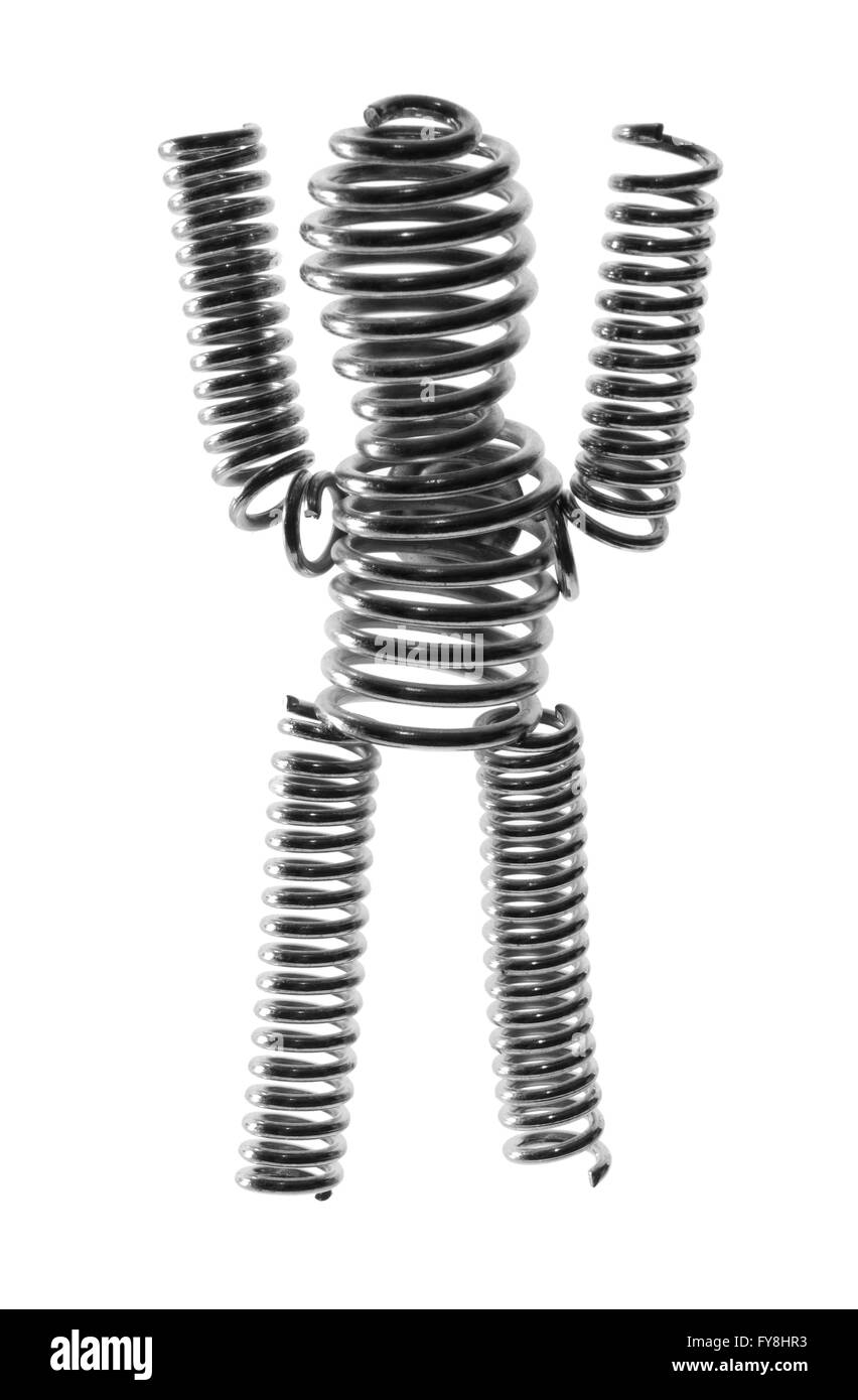 Figura di filo Foto Stock