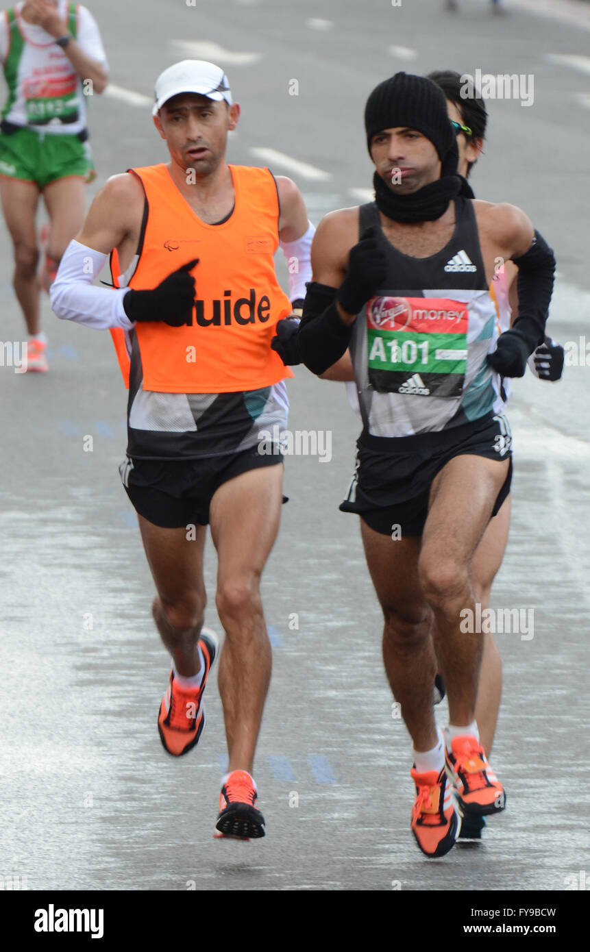 Maratona di Londra 2016 Foto Stock