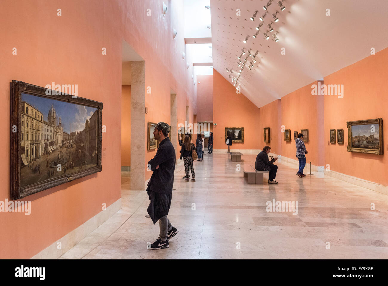 Madrid. Spagna. Museo Thyssen-Bornemisza. Foto Stock