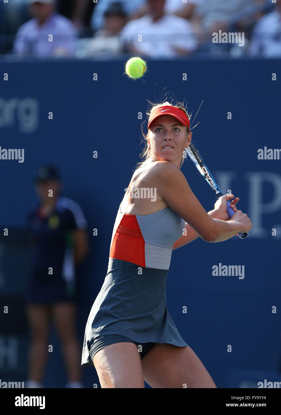 Maria Sharapova, RUS, US Open 2014, ITF Grand Slam torneo di tennis, USTA Billie Jean King National Tennis Center Foto Stock