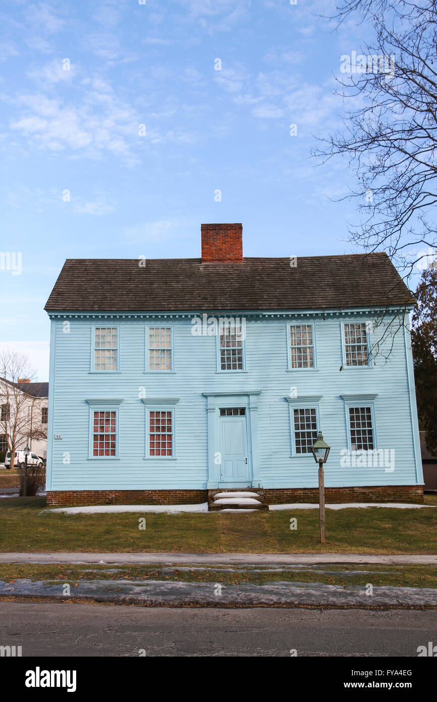 Il Wells-Thorn Casa, costruita nel 1747, Storico Deerfield Foto Stock