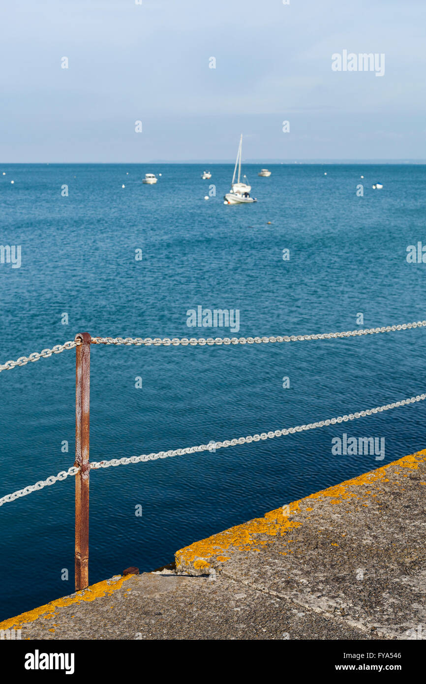 Port de Cancale Bretagne, 2015 Foto Stock