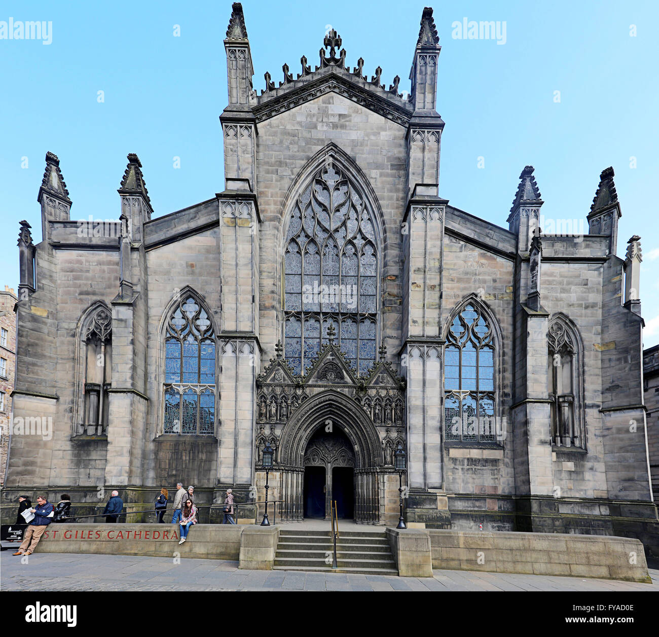 La Cattedrale di St Giles.Edimburgo. Foto Stock