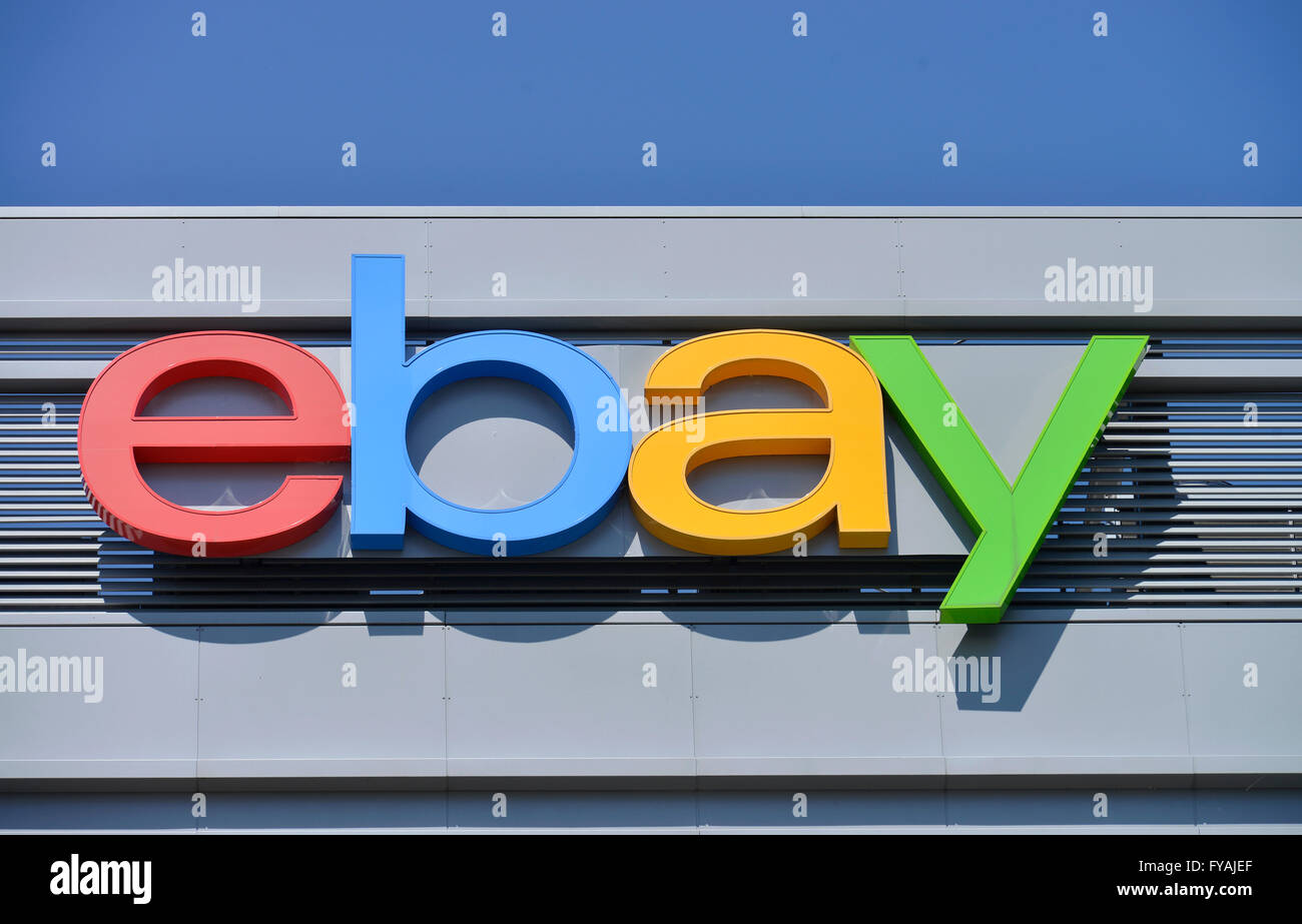 Ebay, Verwaltung, Europarc Dreilinden, Kleinmachnow, Brandenburg Foto Stock
