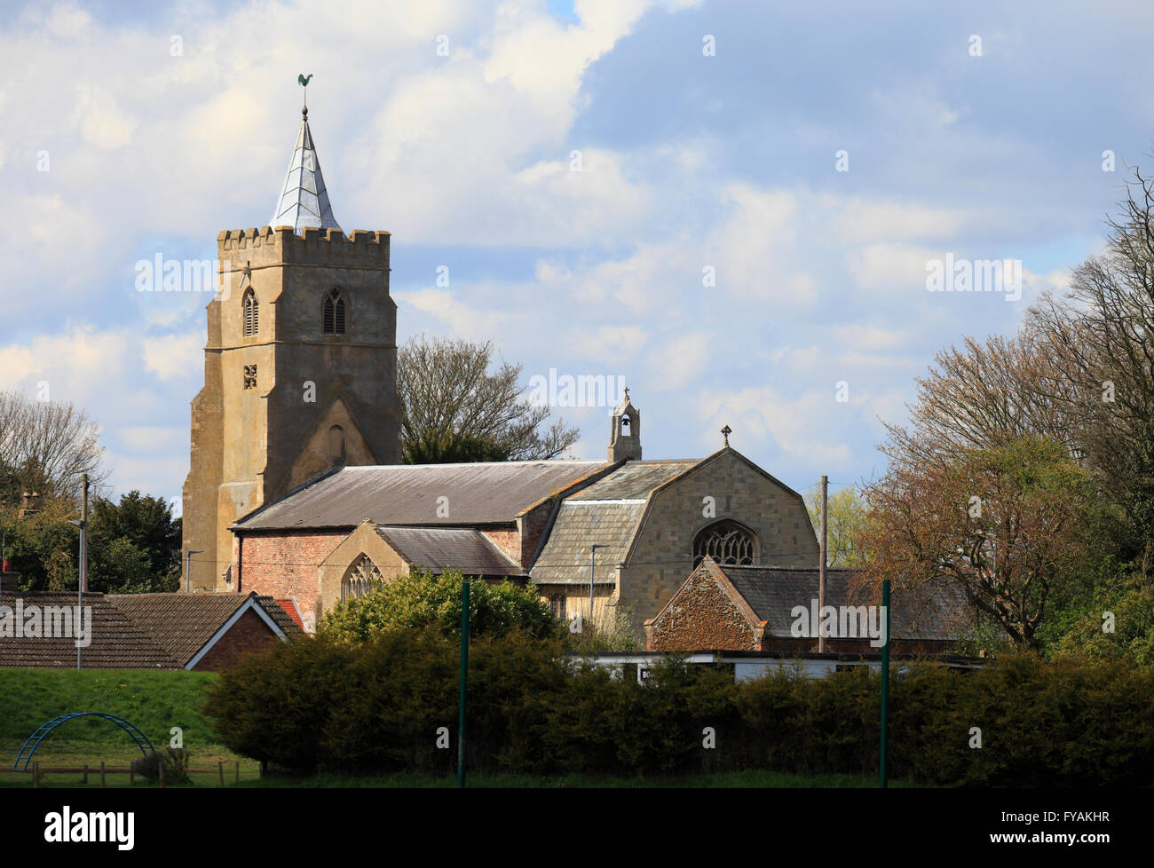 La chiesa di San Pietro a ovest di Lynn, Norfolk, Inghilterra, Regno Unito. Foto Stock