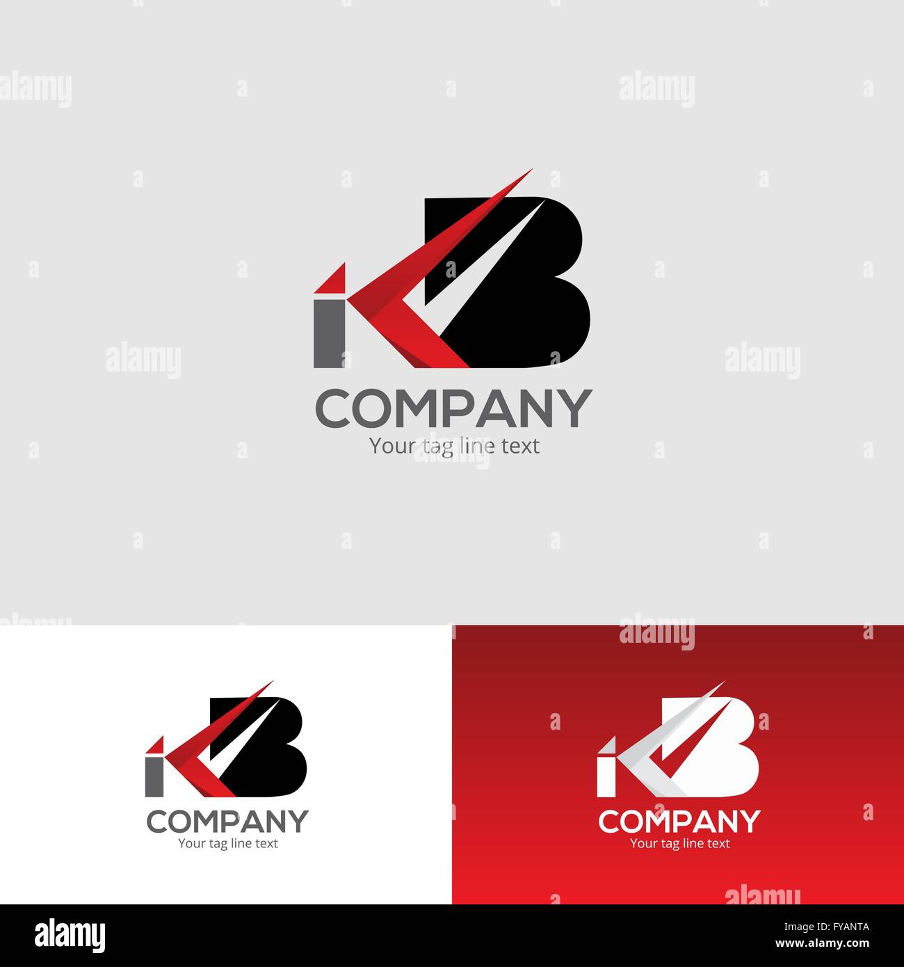 Creative Corporate Logo Design Template Professional Business Card e carta intestata il layout di progettazione completamente modificabile la grafica vettoriale Illustrazione Vettoriale