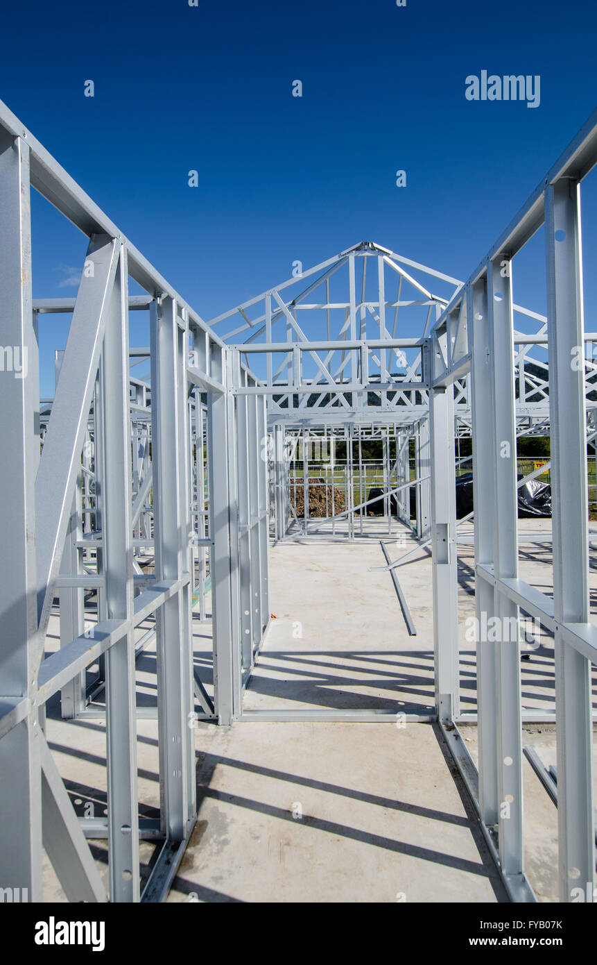 Casa di nuova costruzione in Australia Foto Stock