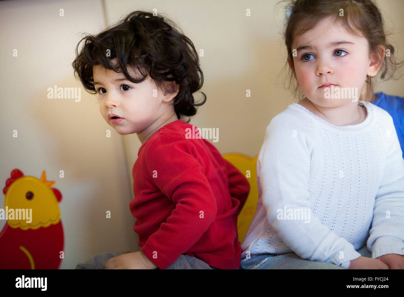 SCUOLA MATERNA Foto Stock