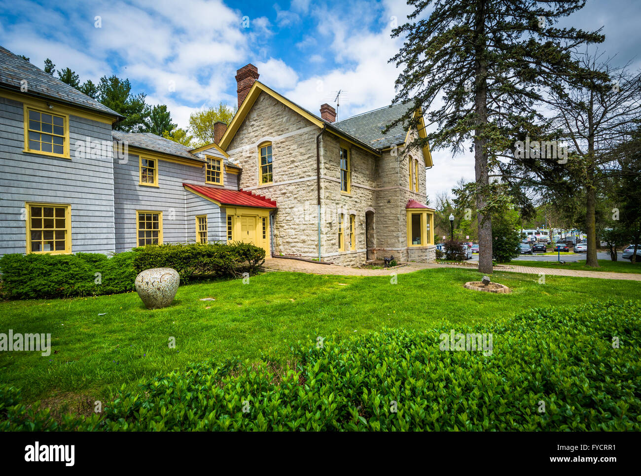 Casa a Mount Washington, Baltimora, Maryland. Foto Stock