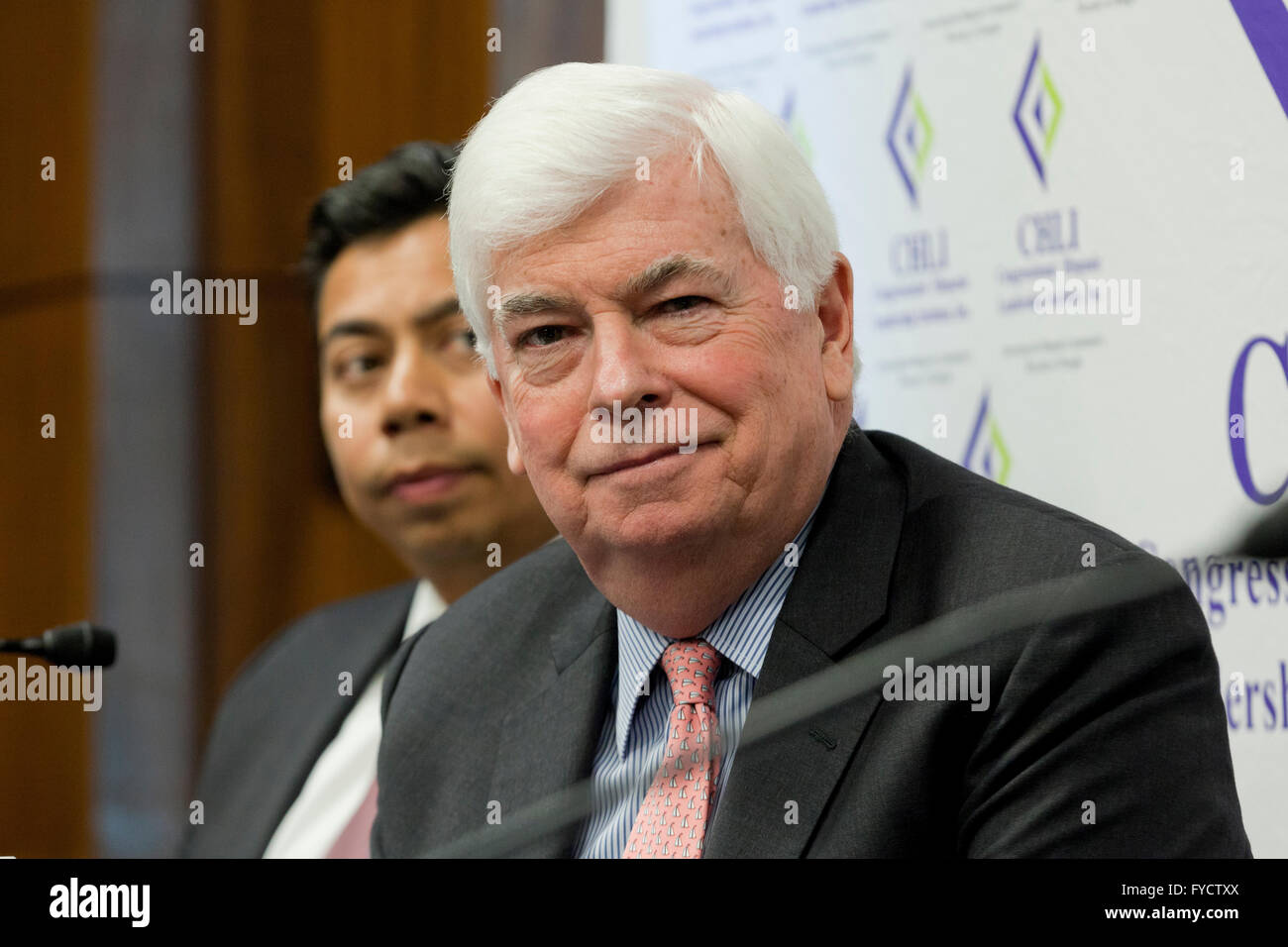 Ex Senatore del Connecticut Christopher Dodd - Washington DC, Stati Uniti d'America Foto Stock