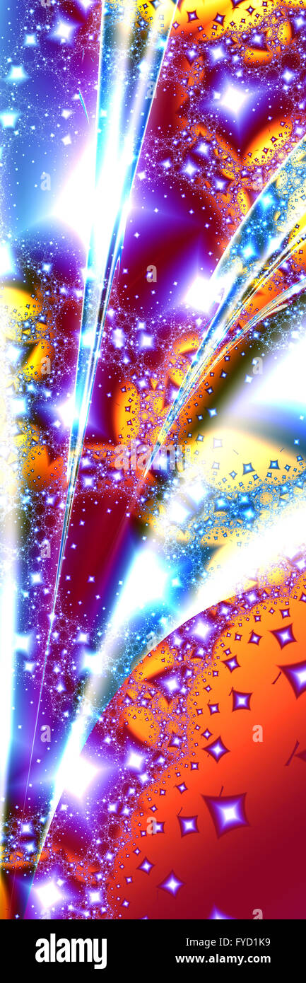 Incandescente luce Foto Stock