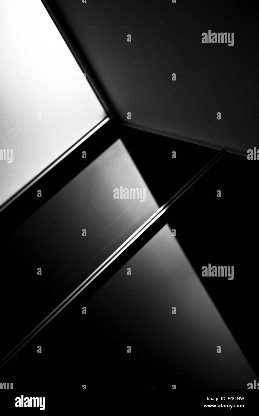 Sfocato composizione astratta con elementi industriali Foto Stock