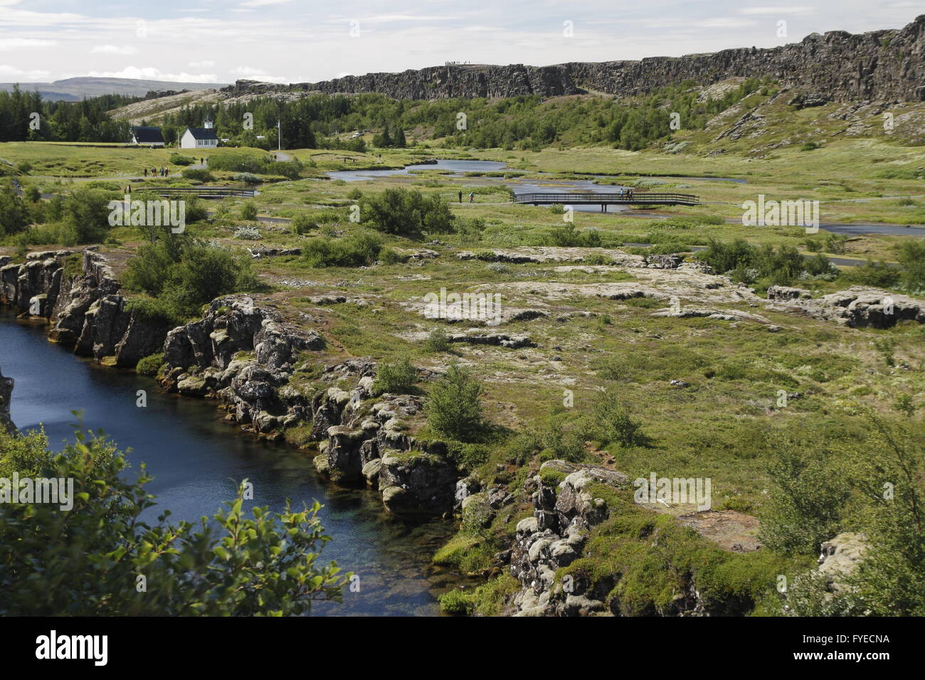 Þingvellir Foto Stock