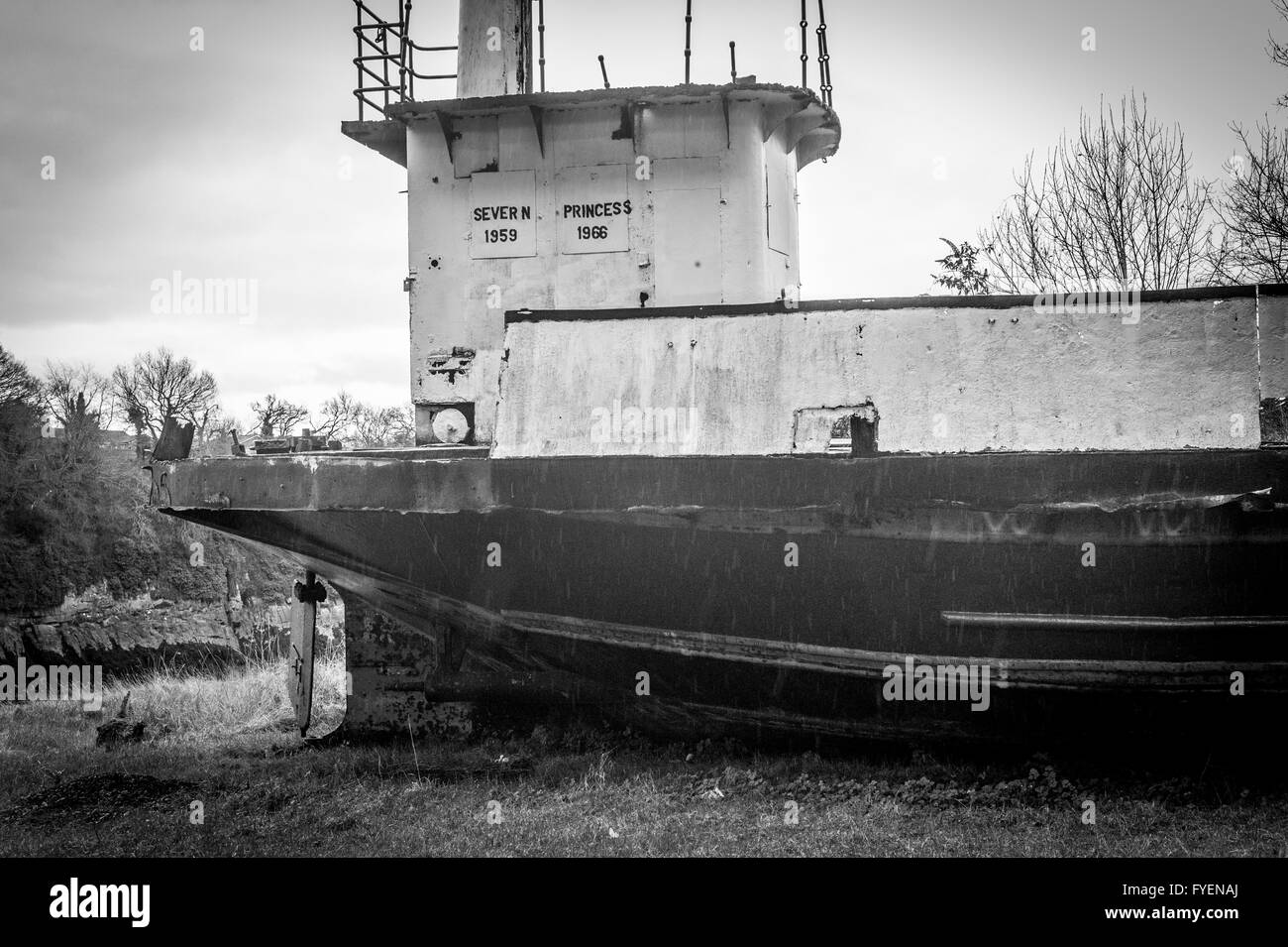 Severn Princess nave traghetto. Foto Stock