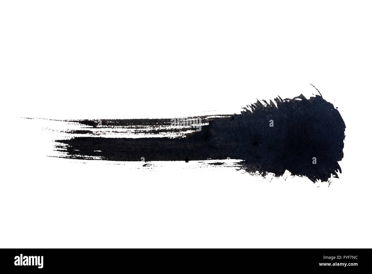 La calligrafia cinese spazzola Foto Stock