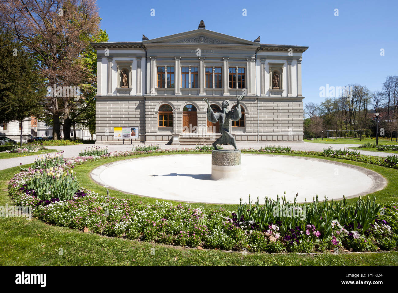Storia naturale e il Museo d'arte, San Gallo, cantone di San Gallo, Svizzera Foto Stock