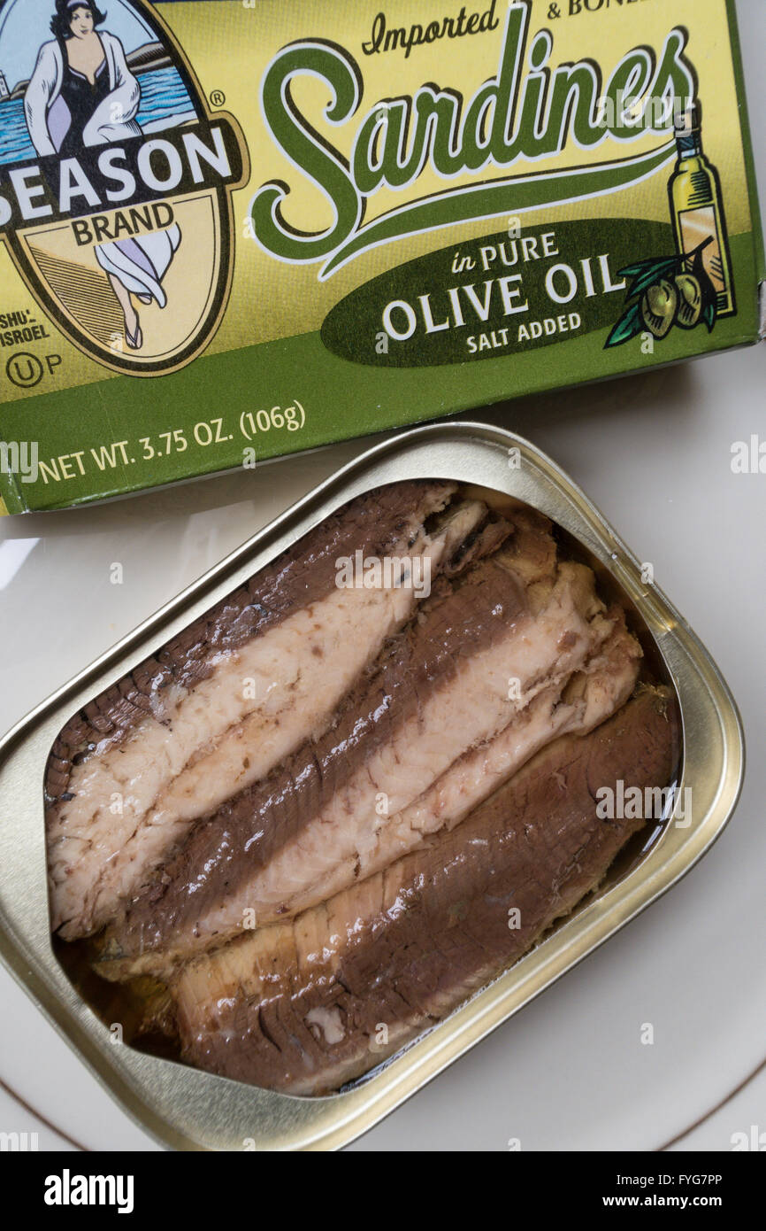 Aprire lo stagno di pelle di sardine, STATI UNITI D'AMERICA Foto Stock