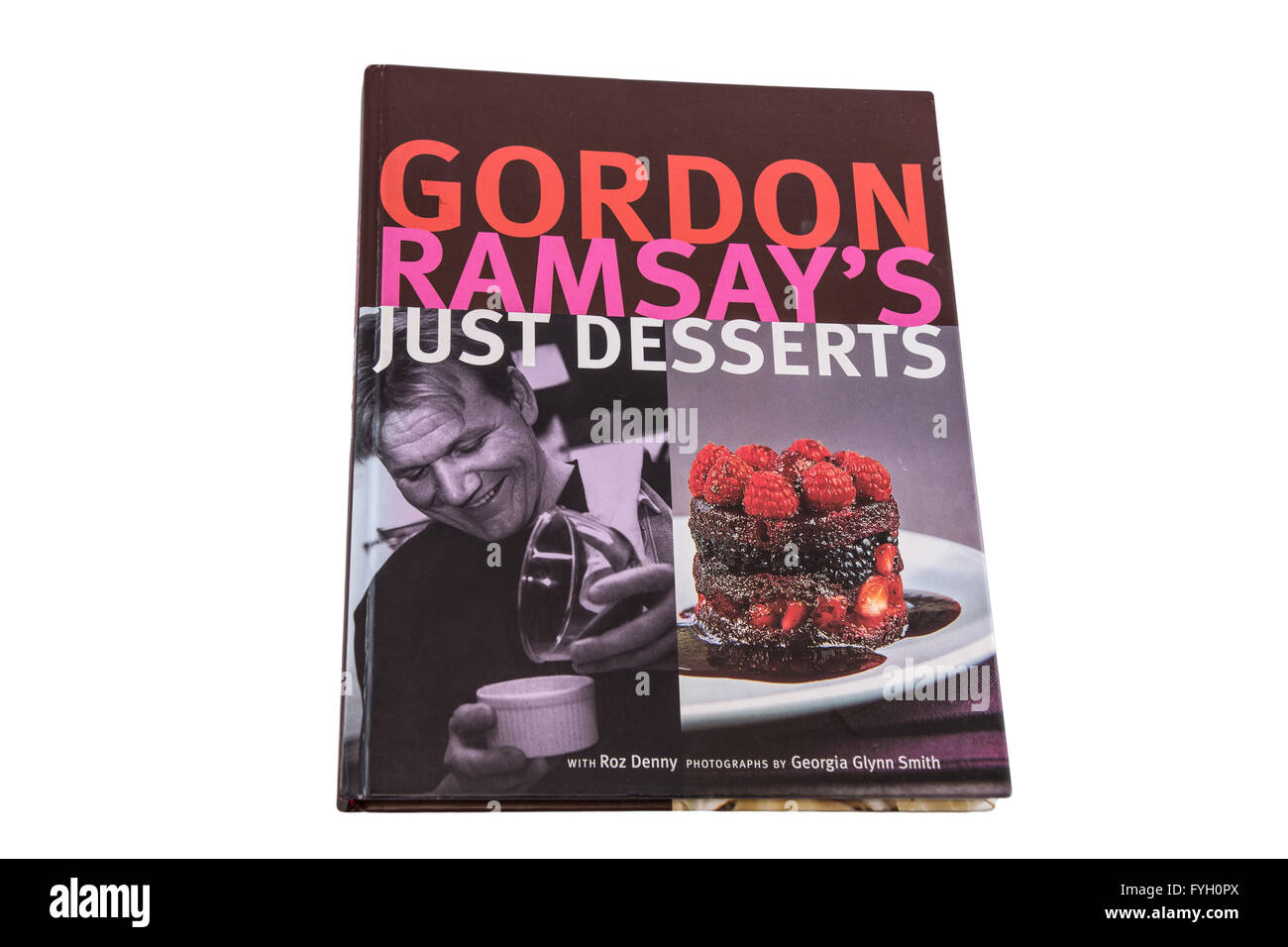 Gordon Ramsay appena dessert Foto Stock
