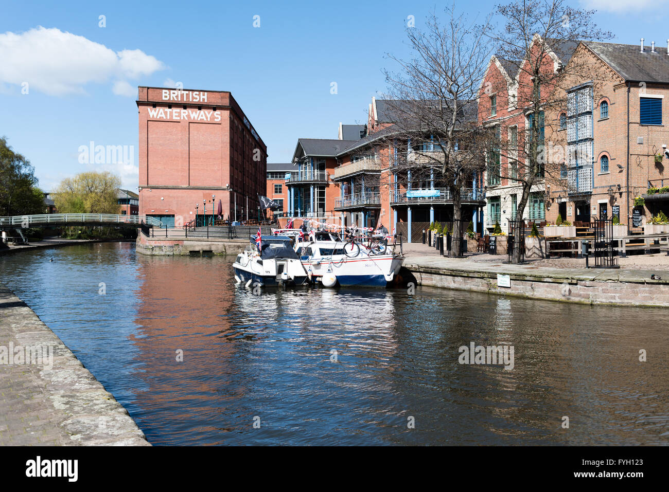 Il Nottingham Canal. Foto Stock