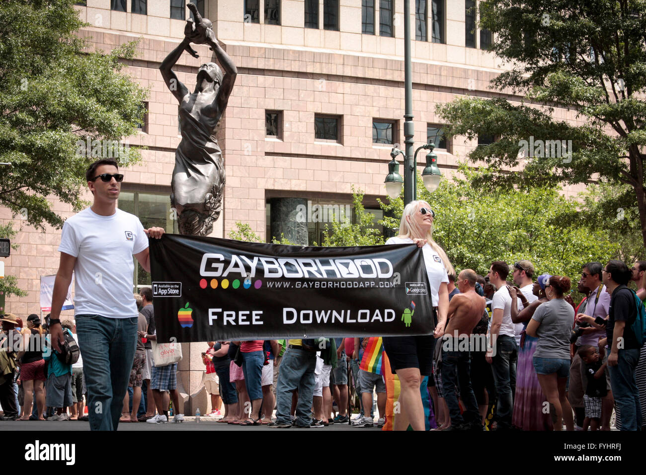 2013 Charlotte Pride Festival Foto Stock