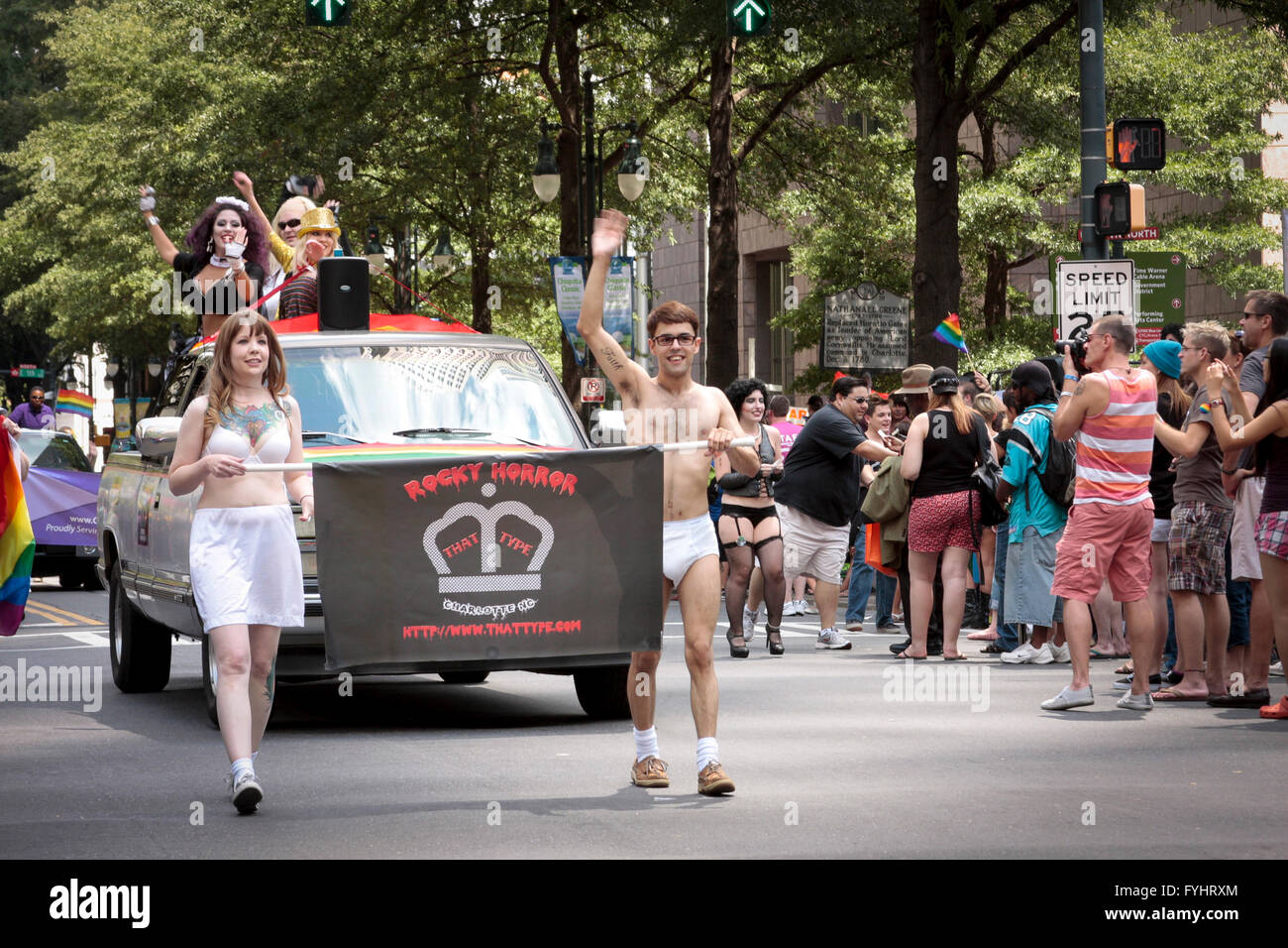 2013 Charlotte Pride Festival Foto Stock