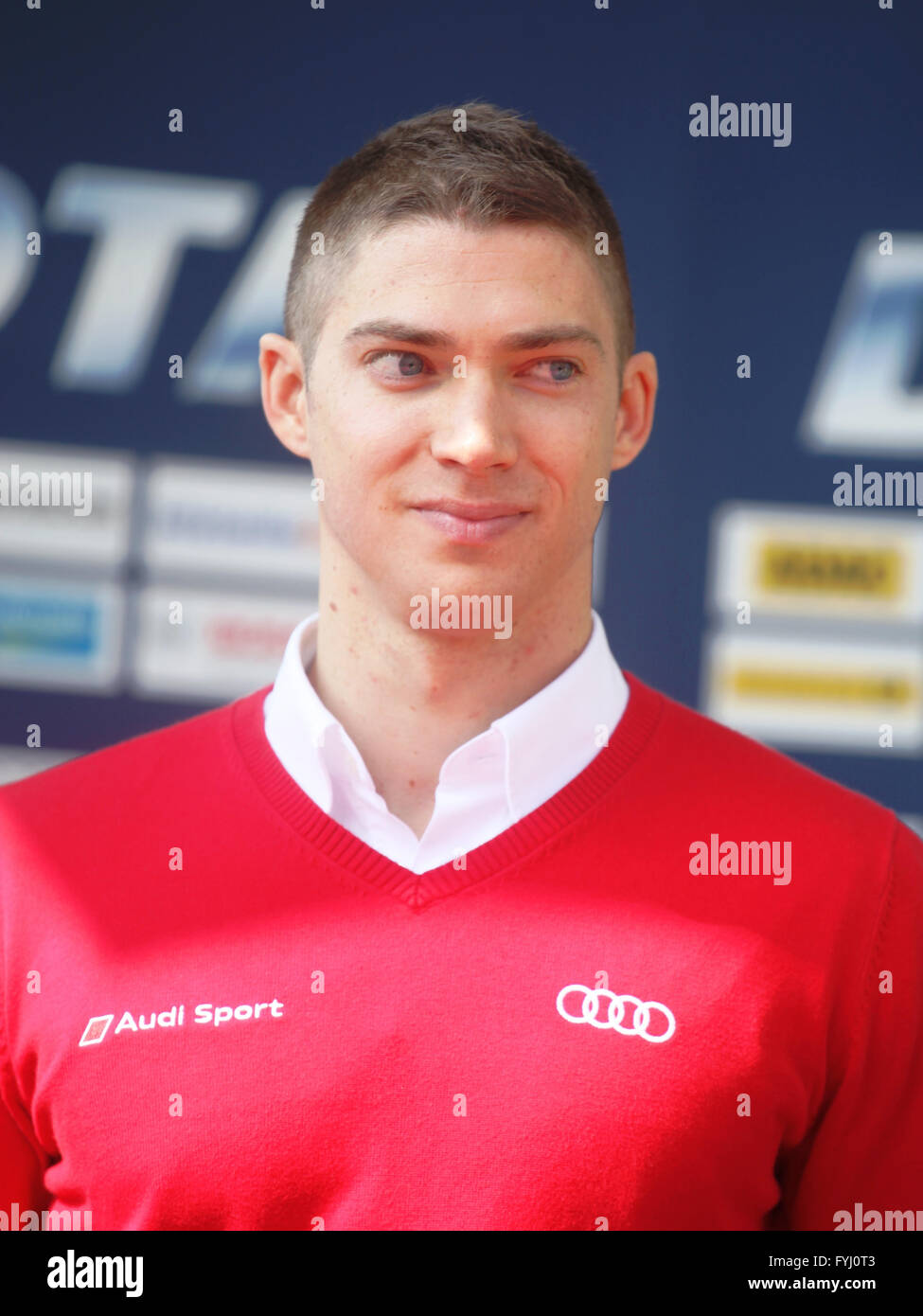 Edoardo Mortara (Audi) Foto Stock