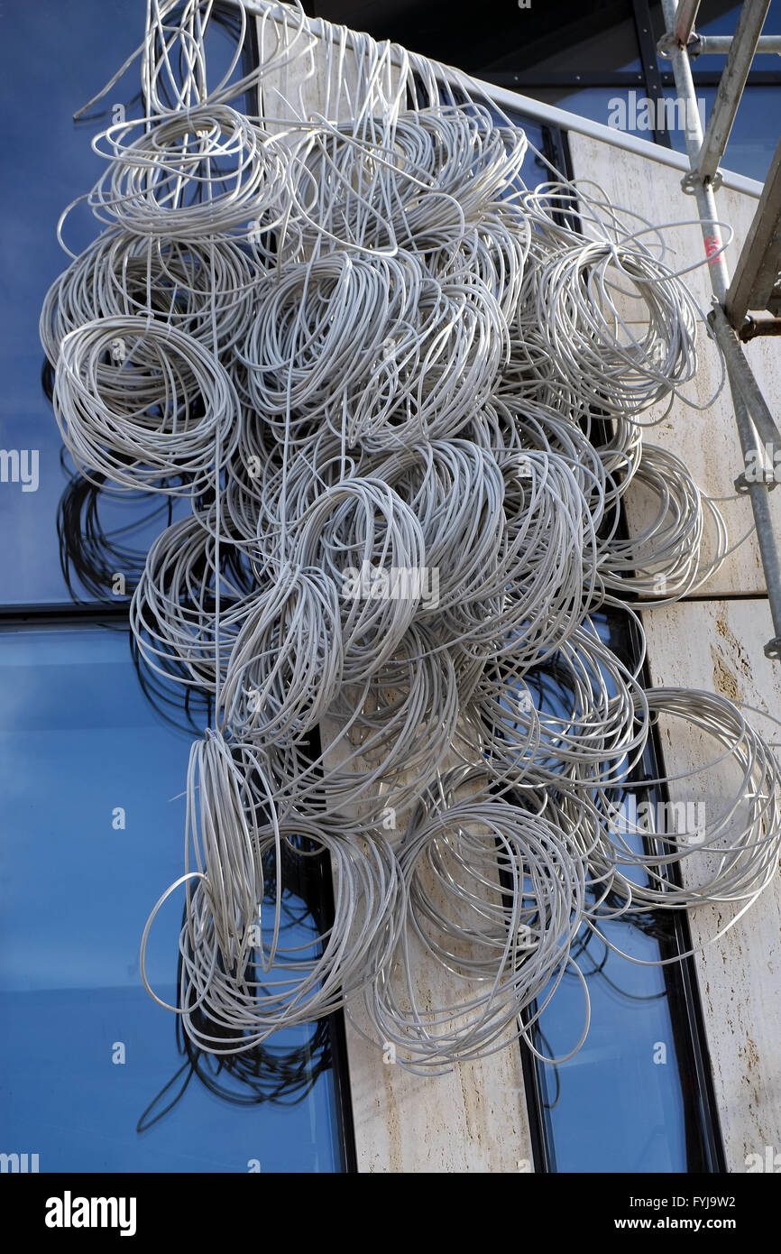 Cavo elettrico Foto Stock