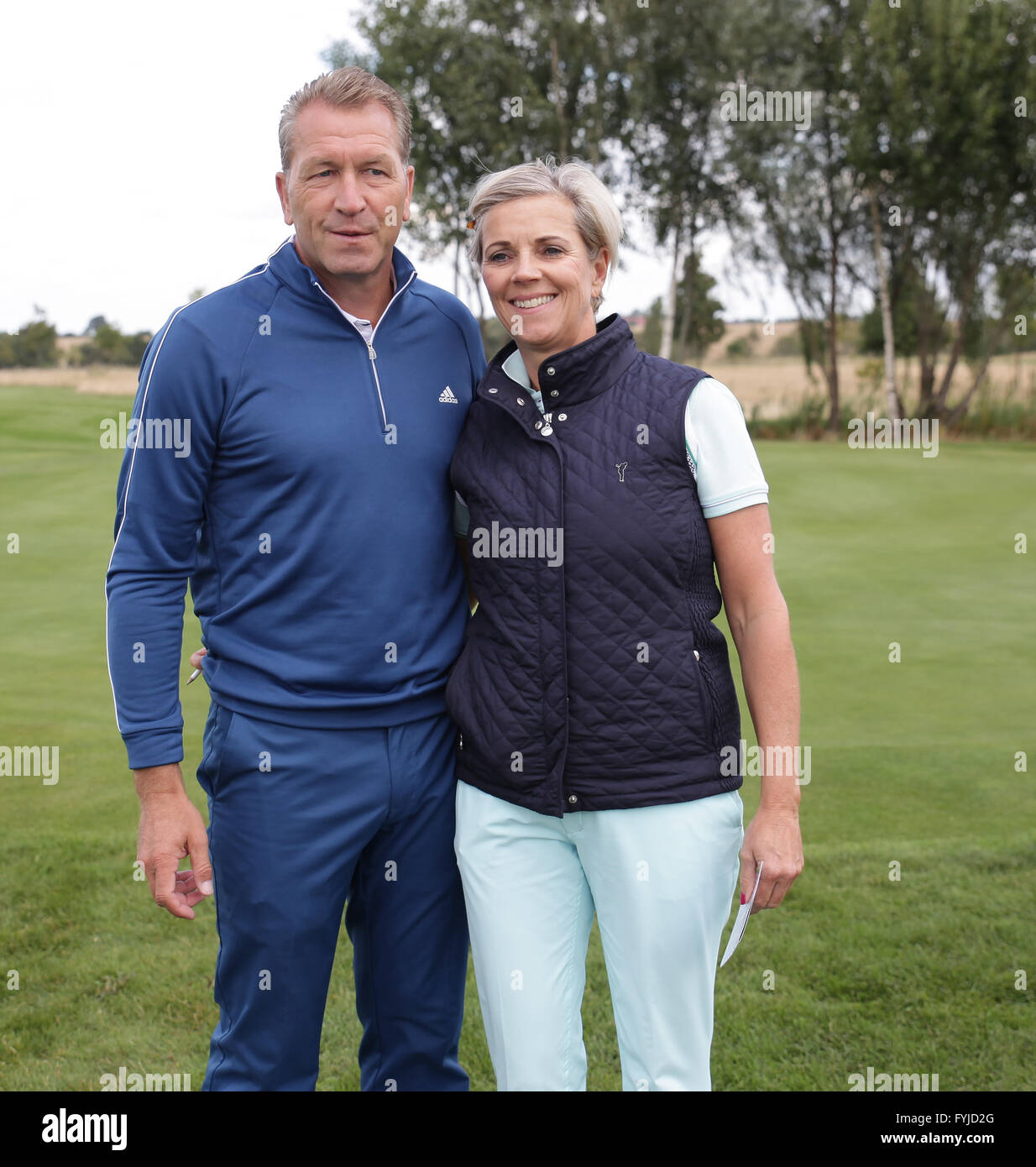 Andreas Köpke e Birgit Köpke Foto Stock