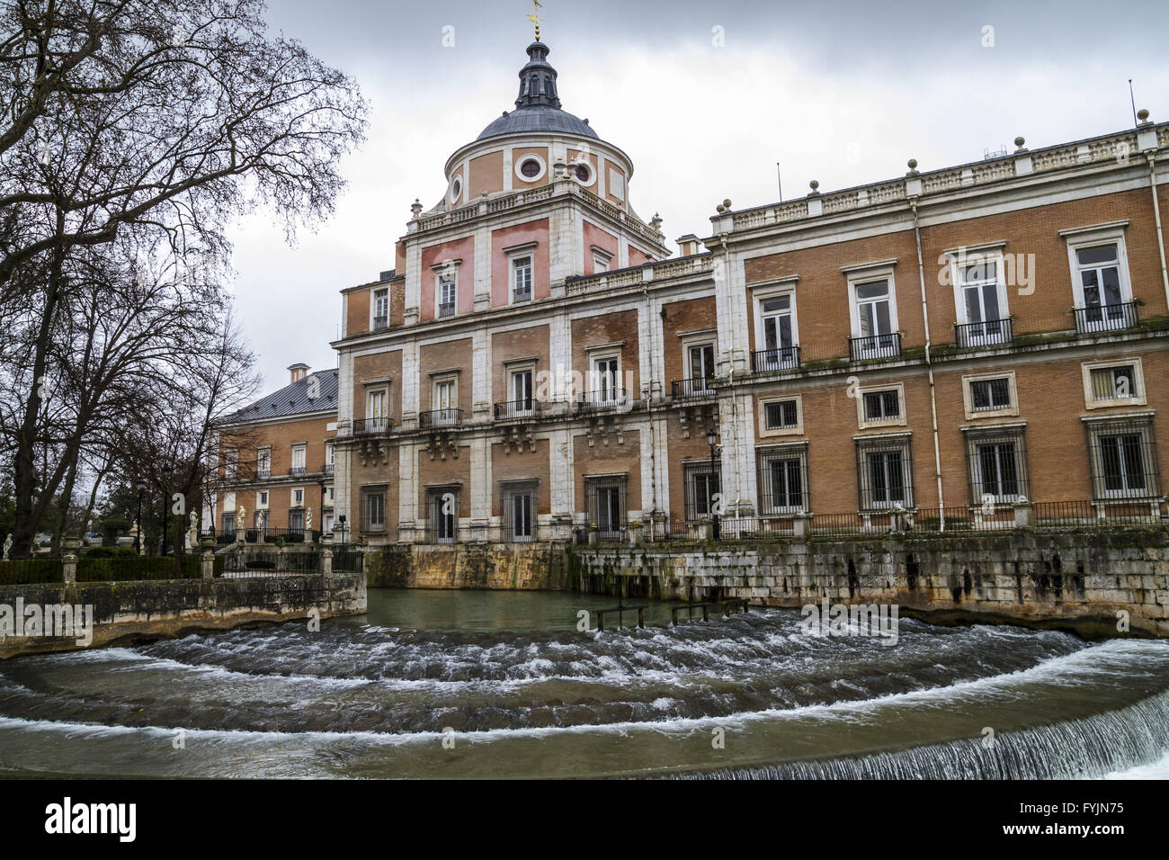 Fontane ornamentali del palazzo di Aranjuez, Madrid, Spagna Foto Stock