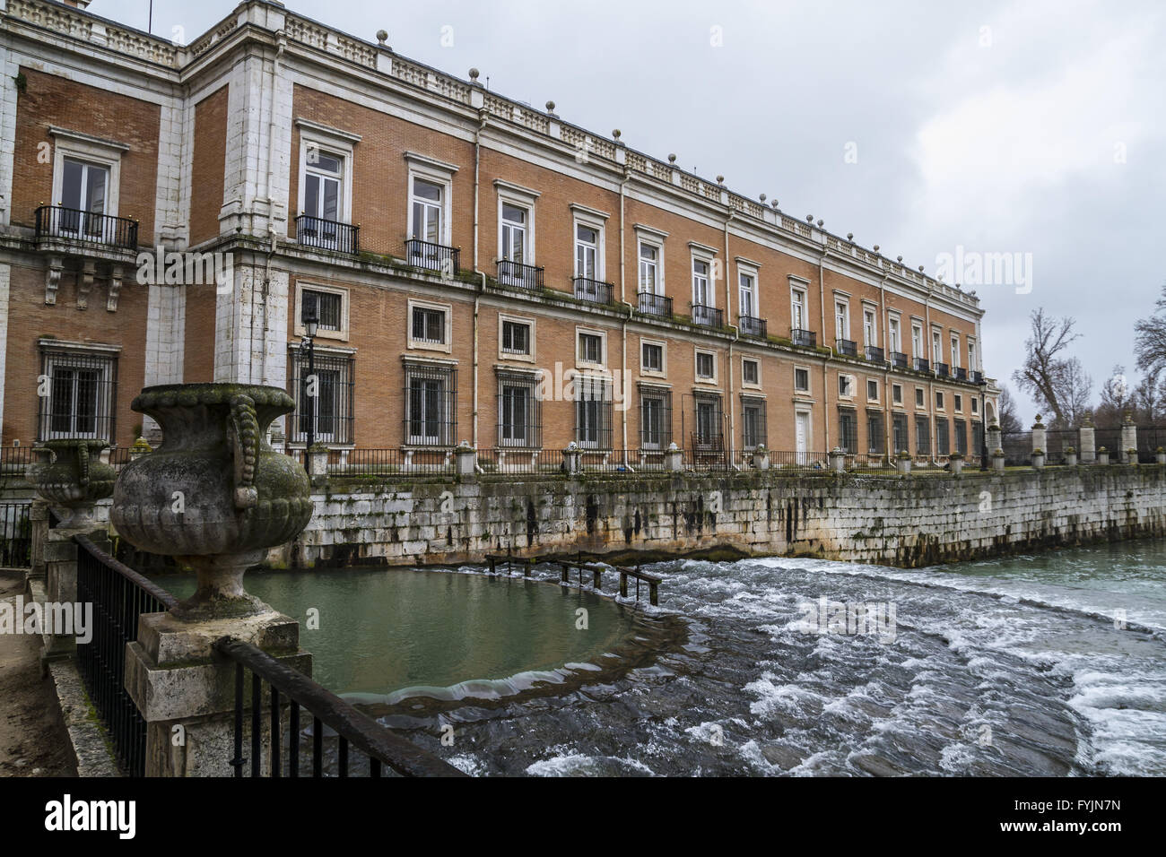 Fontane ornamentali del palazzo di Aranjuez, Madrid, Spagna Foto Stock