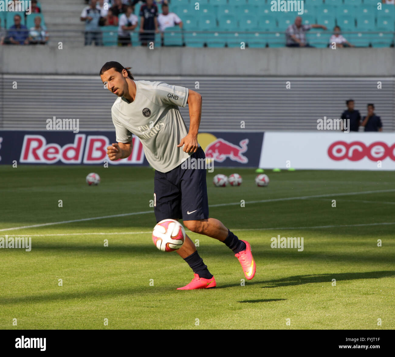 Zlatan Ibrahimovic (Parigi Saint-Germain FC) Foto Stock