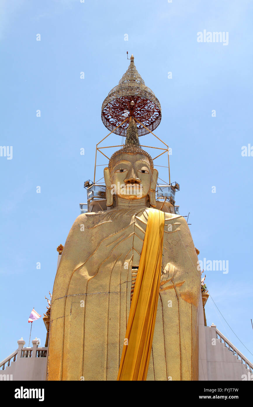 Golden Buddah in Bangkok Foto Stock