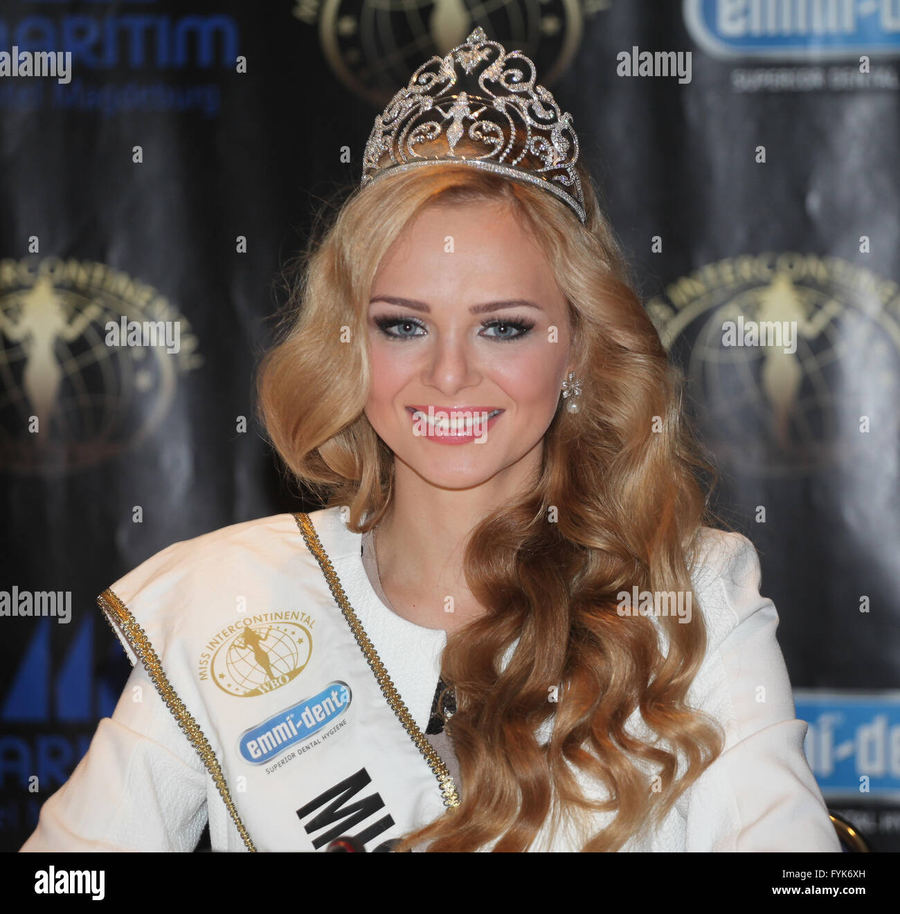 MISS INTERCONTINENTAL 2013 Ekaterina Plekhova Foto Stock