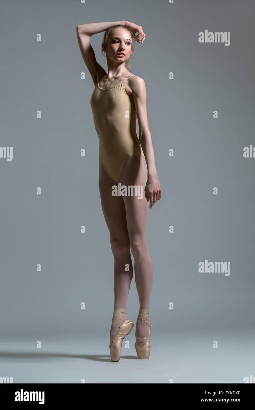 Moda colpo di una ballerina Foto Stock