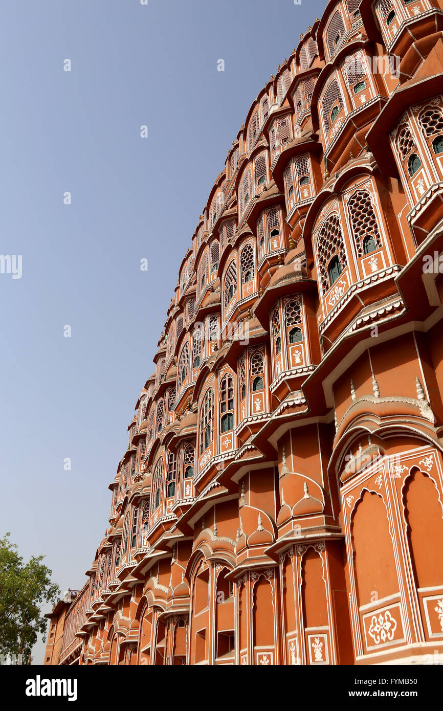 Palazzo dei venti a Jaipur Foto Stock