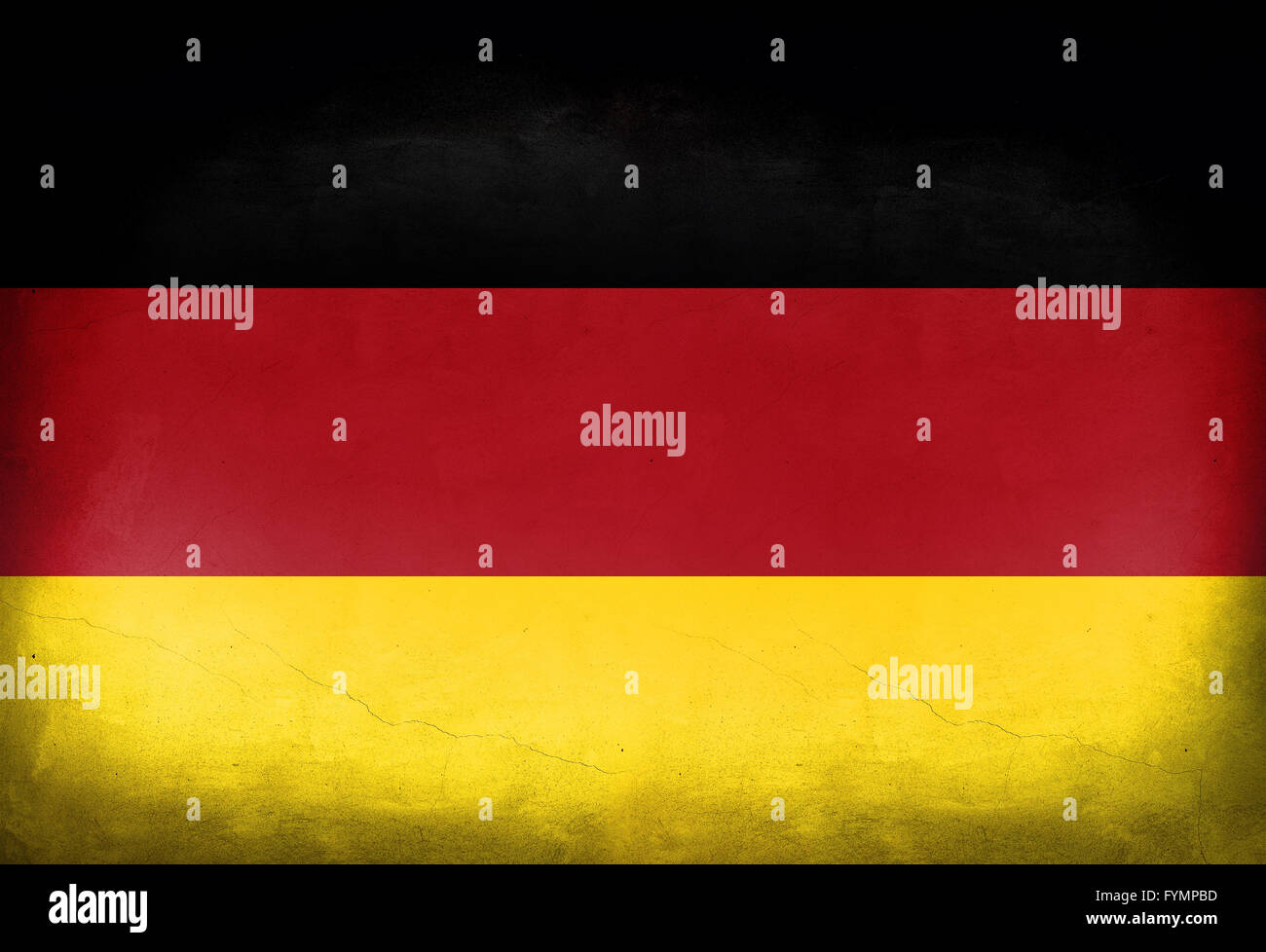 Vintage bandiera della Germania Foto Stock