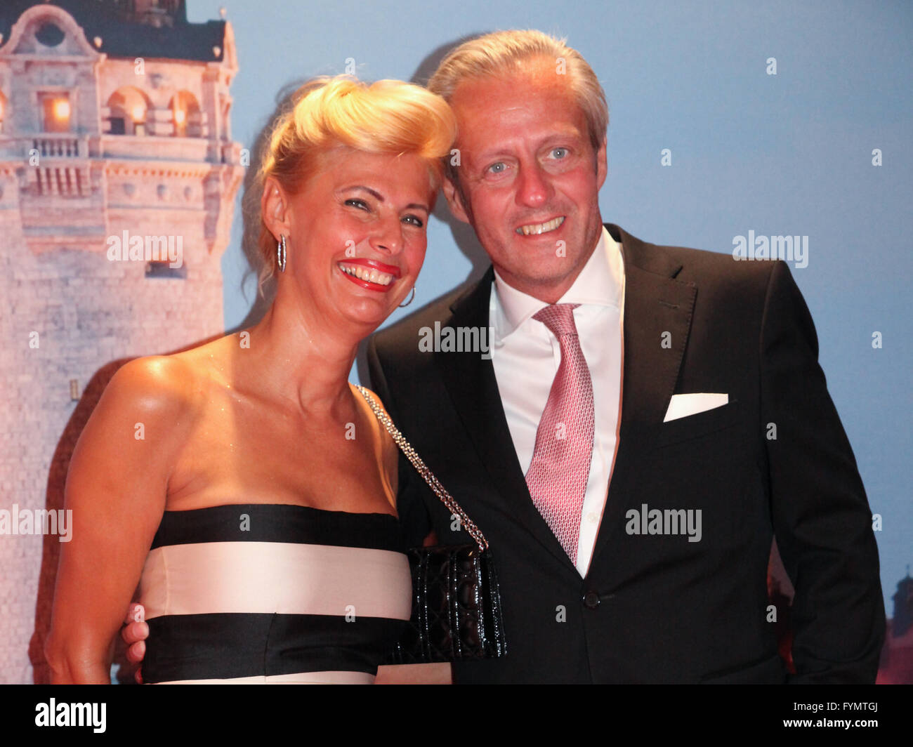 Steffen Göpel con moglie Lorita Foto Stock